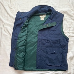 80-90s L.L.Bean シンサレート中綿ベスト Lサイズ 値段交渉可の画像