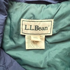 80-90s L.L.Bean シンサレート中綿ベスト Lサイズ 値段交渉可の画像