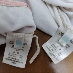 双子姉妹コーデ　水着95cm サンダル 15cm 4点の画像