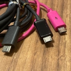 充電ケーブル 8本セット  Cタイプ2本、ライトニング3本、Bタイプ3本の画像