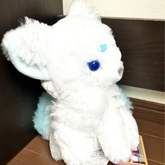 ちょこんとキツネ 九尾さま せっか 狛狐ウルトラBIGぬいぐるみの画像