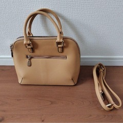 dazzlin ベージュ ハンドバッグ　ショルダーバッグの画像
