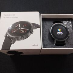 【付属品追加】TicWatch E3（Wear OS搭載）スマー...