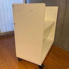 キャスターつき 書類棚　キッチンワゴン  の画像