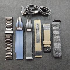 【付属品追加】TicWatch E3（Wear OS搭載）スマートウォッチ｜動作確認済・初期化済・箱付きの画像