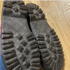 厚底　BUBBLESゴシック　リボンローファーシューズの画像