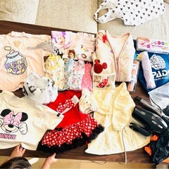 引越整理 女の子 70 - 80サイズ 出産準備 ディズニー ミ...