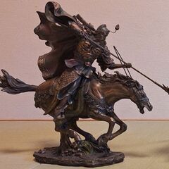 三国志 蜀漢 五虎大将軍 関羽 像の画像