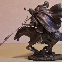 三国志 蜀漢 五虎大将軍 関羽 像の画像
