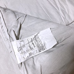 【お取引中
】超美品!使用1回 無印良品 夏用ふわむにゅ薄掛け布団の画像