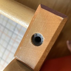 レトロかわいいベビーベッドの画像