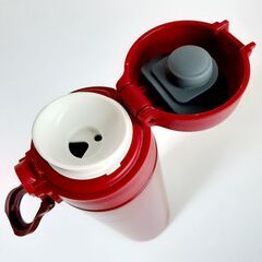 お値下げ【ほぼ未使用】ピーコック Peacock ステンレスマグボトル 水筒 ワンタッチオープン 500ml 0.5L AKF-50R 保冷 保温の画像