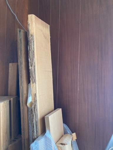 くるみ、橅など　板木材