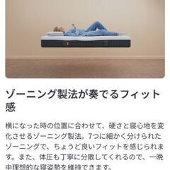 札幌市近郊の方限定！送料無料！エマ・スリープ エマ・ハイブリッドV2 プラス セミダブルの画像