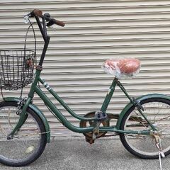 ミントグリーン 20インチ自転車 大阪市引き取り限定