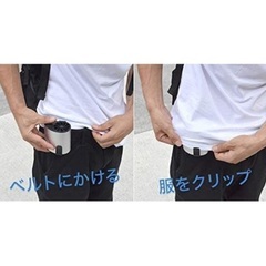 USB充電式扇風機 腰ベルトファンの画像