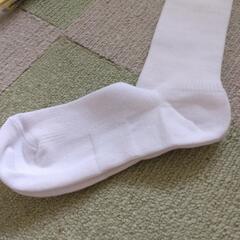 新品ハイソックス23㎝くらいの画像