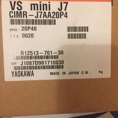 Yaskawa インバーター VS mini J7 CIMR-J...
