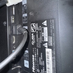 テレビ　
hisenseの画像