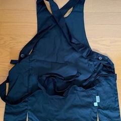 だんじり　日本製　胸当　ポケット付き　岸和田　祭りブラックの画像