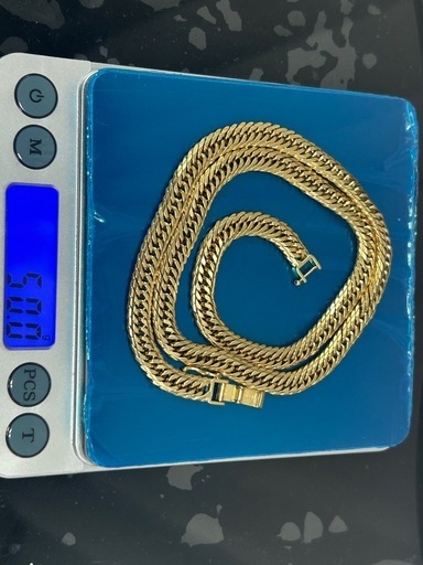 喜平ネックレス　50g50cm16面カットトリプル　Mカット　K18  18金　  送料無料