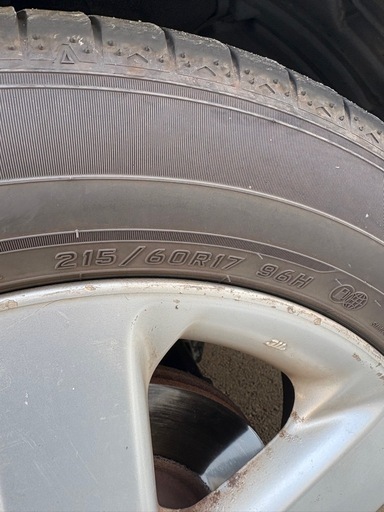 ★値下げ日産エルグランドE51純正ホイール・タイヤ4本セット