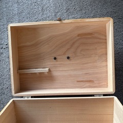 木製救急箱の画像