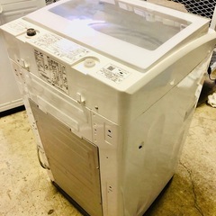 AQUA 全自動洗濯機　2022年製 AQW-V7E9の画像