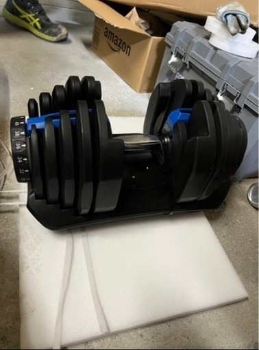 重量ダイヤル調整式ダンベル