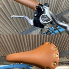 Bianchi   ミニベロ　ライトブルーの画像