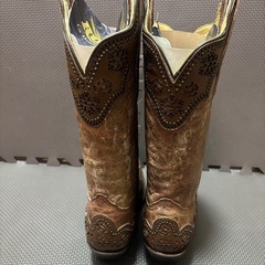 【未使用】RUDEL 本革 レディース ロング ウエスタンブーツの画像