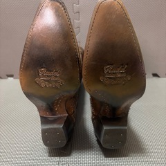 【未使用】RUDEL 本革 レディース ロング ウエスタンブーツの画像