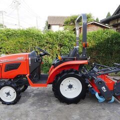 中古販売 クボタJB11X 10.5馬力 78時間 爪新品 極上車 茨城中古農建機販売の画像