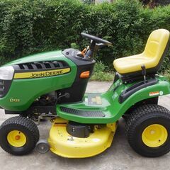 芝刈り機 JOHN DEERE D125 上位機種 250時間 20馬力 刈幅106cm メンテ多数 動作確認済の画像