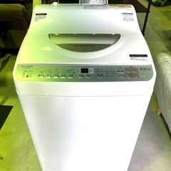 SHARP/シャープ 全自動洗濯機 ES-TX5B 2018年製...
