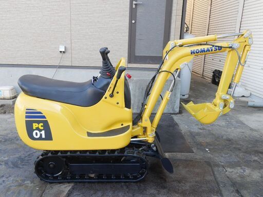車 コマツ PC01-1A 42時間 軽トラOK 動作確認済 ミニショベル マイクロ