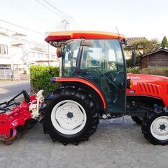 ［中古販売］美車 クボタトラクター SL450 45馬力 450時間 HIGH SPEED ノークラ変速 ニプロロータリ 盗難セキュリティ 点検済の画像