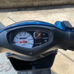 スズキ　アドレスv125g 事故車の画像