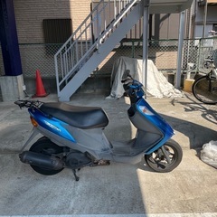 スズキ　アドレスv125g 事故車の画像