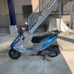 スズキ　アドレスv125g 事故車の画像