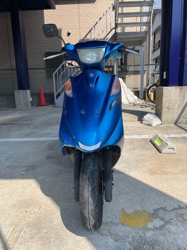 スズキ　アドレスv125g 事故車