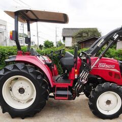「中古販売」三菱 トラクター GM500 412時間 50馬力 フロントローダー ハイスピード 動作確認済の画像
