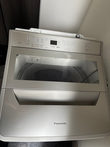 洗濯機/10㎏/10キロ/ファミリーサイズ/Panasonic/パナソニック/NA-F10AH9J/良品/中古品/