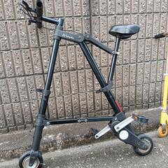 折畳自転車A-bicycle　キックボード の画像