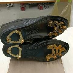 0703-001 ※美品　asics　ベースボールシューズの画像