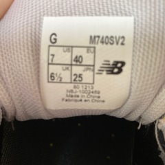 NB runnig740メンズスニーカー
の画像