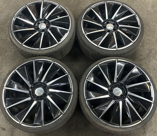 WALD22インチアルミホイール４本セット