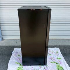 ノンフロン冷凍冷蔵庫★154L★自動霜取り★IRSN−15A-B★ブラック アイリスオーヤマの画像
