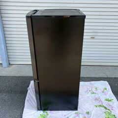 ノンフロン冷凍冷蔵庫★154L★自動霜取り★IRSN−15A-B★ブラック アイリスオーヤマの画像