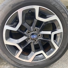 1台分スバル純正ホイール GPインプレッサXV17インチの画像